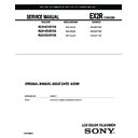 Sony KLV-40V510A, KLV-46V510A (serv.man2) Service Manual