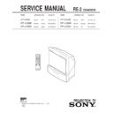 Sony KP-41S5, KP-41S5B, KP-41S5G, KP-41S5K, KP-41S5R, KP-41S5U Service Manual