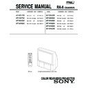 Sony KP-43HT20, KP-53HS20, KP-53HS30, KP-61HS20, KP-61HS30 (serv.man2) Service Manual