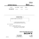 Sony KP-46WT500 (serv.man4) Service Manual