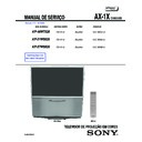 Sony KP-46WT520, KP-51WS520, KP-57WS520 Service Manual