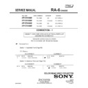 Sony KP-51HW40, KP-57HW40 (serv.man4) Service Manual