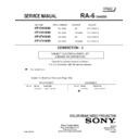 Sony KP-51HW40, KP-57HW40 (serv.man5) Service Manual