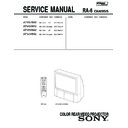 Sony KP-51HW40, KP-57HW40 Service Manual