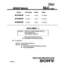 Sony KP-51WS500, KP-57WS500, KP-65WS500 (serv.man2) Service Manual