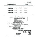 Sony KP-51WS500, KP-57WS500, KP-65WS500 (serv.man5) Service Manual