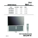 Sony KP-51WS500, KP-57WS500, KP-65WS500 Service Manual