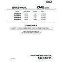Sony KP-53HS10, KP-61HS10 (serv.man2) Service Manual