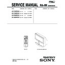 Sony KP-57XBR10W, KP-65XBR10W Service Manual