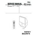 kp-fw46m91 service manual