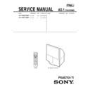 Sony KP-FWS57M31, KP-FWS57M91 Service Manual
