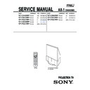 Sony KP-FX432M31, KP-FX432M91, KP-FX532M91 Service Manual
