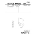 Sony KP-FX432M90, KP-FX532M90 Service Manual