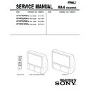 Sony KP-HR432K90, KP-HR532K90, KP-HR532N90, KP-HW572K90 Service Manual