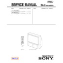 Sony KP-HR43K90J, KP-HR53K90J Service Manual