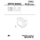 Sony KV-1499M70 Service Manual