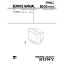 Sony KV-1499M7J Service Manual
