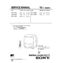 Sony KV-14V4A Service Manual