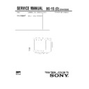 Sony KV-2168MT (serv.man7) Service Manual