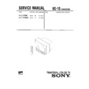 Sony KV-2197M5 Service Manual