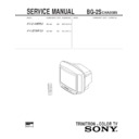 Sony KV-2199M5J Service Manual