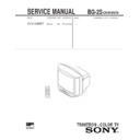 Sony KV-2199M5T Service Manual
