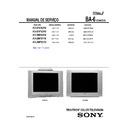 Sony KV-21FA310 Service Manual
