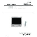 Sony KV-21FB140 Service Manual