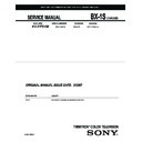 Sony KV-21FS150 (serv.man2) Service Manual