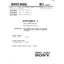 Sony KV-21R1A (serv.man3) Service Manual