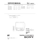 Sony KV-21V4A Service Manual