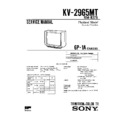 kv-2565mt service manual