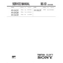 Sony KV-25C2A Service Manual