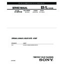 Sony KV-25FS150 (serv.man2) Service Manual