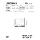 Sony KV-25R1A Service Manual