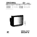 Sony KV-25X3A Service Manual