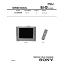 Sony KV-27FA210 Service Manual