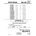 Sony KV-27S42 (serv.man6) Service Manual