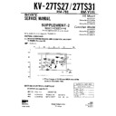 Sony KV-27TS27 (serv.man2) Service Manual