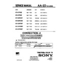 Sony KV-27V22 (serv.man3) Service Manual