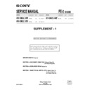 Sony KV-28CL10B (serv.man2) Service Manual