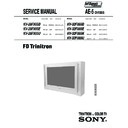 Sony KV-28FX65B Service Manual