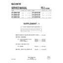 Sony KV-28HX15B (serv.man2) Service Manual
