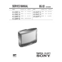Sony KV-28WF1A Service Manual
