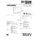 Sony KV-2964HN Service Manual