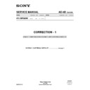 Sony KV-29FQ60K (serv.man2) Service Manual