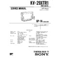 kv-29xtr1 service manual