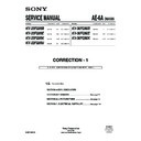 Sony KV-32FQ80B (serv.man3) Service Manual