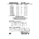 Sony KV-32S22 (serv.man2) Service Manual