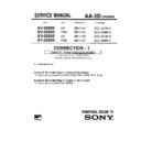 Sony KV-32S65 Service Manual